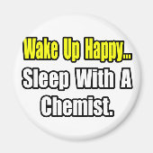 Aimant Dormir avec un chimiste (Devant)