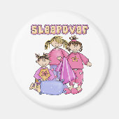 Aimant Dormir des filles (Devant)