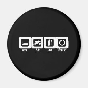 Aimant Dormir Manger Répéter