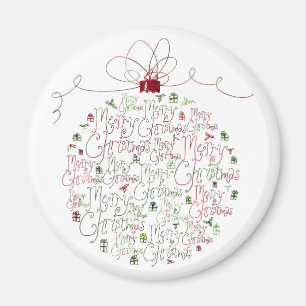 Aimant d'ornement de Noël