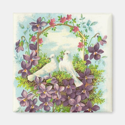 Aimant Doses et fleurs (Devant)