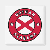Aimant Dothan Alabama (Devant)
