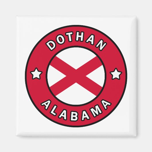 Aimant Dothan Alabama (Devant)