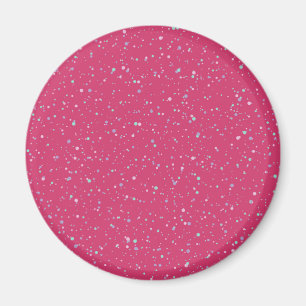 Aimant Dots de peinture de l'effigie Pastel à la frambois