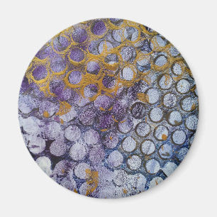Aimant Dotty Spotty Abstrait