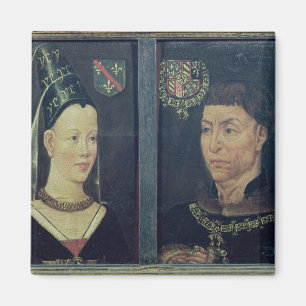 Aimant Double portrait de Charles le Temeraire duc