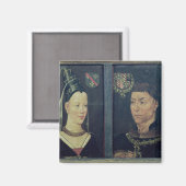 Aimant Double portrait de Charles le Temeraire Duke (Recto/Verso)