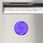 Aimant Double Spirale Violet Bleu (In Situ (Lave-vaisselle))