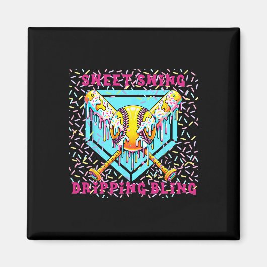 Aimant Douce Balançoire Plaque de Base Douce Avec Coulis  (Devant)