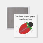 Aimant Douce Punaise de Fraise (Recto/Verso)