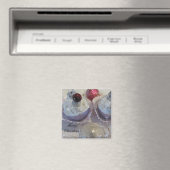 Aimant Douces Cupcakes de Noël (In Situ (Lave-vaisselle))