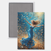 Aimant Douche de chance (Recto/Verso)