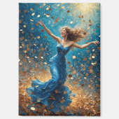 Aimant Douche de chance (Recto)