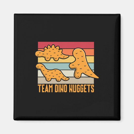 Aimant Doudou Nugget de Poulet Dinosaure (Devant)