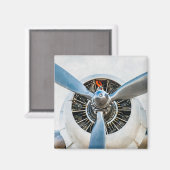 Aimant Douglas DC-3 Aircraft. Hélice (Recto/Verso)