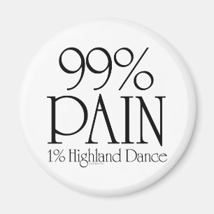 Aimant Douleur de 99%, danse des montagnes de 1%