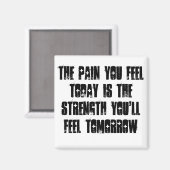 Aimant Douleur Vous Sentez Aujourd'Hui Citer l'aimant (Recto/Verso)