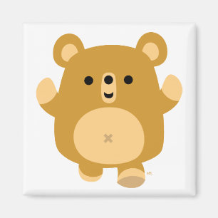 Aimant d'ours affectueux