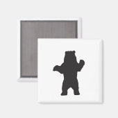 Aimant d'ours noir (Recto/Verso)