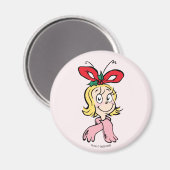 Aimant Doux portrait de Cindy Lou Who (Recto/Verso)