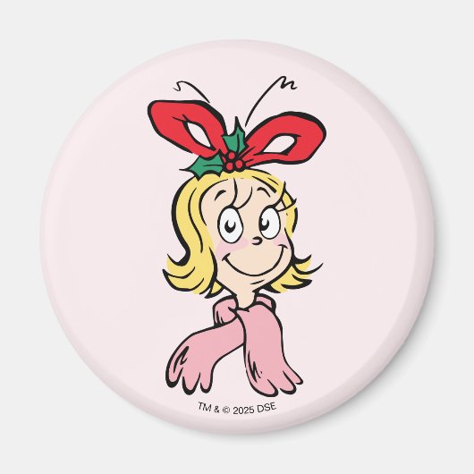 Aimant Doux portrait de Cindy Lou Who (Devant)