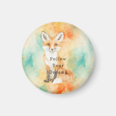 Aimant Doux rêves de renard (Devant)