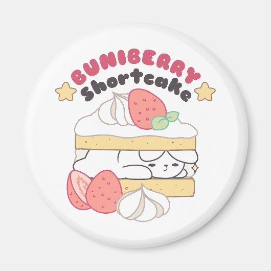 Aimant Doux Snuggets : Buniberry Shortcake Delight (Devant)