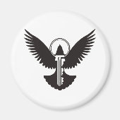 Aimant Dove avec clé (Devant)