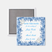 Aimant Dove Personnalisé Enregistrer l'aimant Date (Recto/Verso)