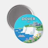 Aimant Dover Royaume-Uni (Recto/Verso)