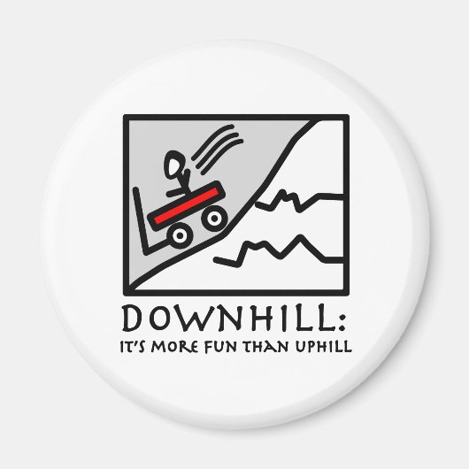 Aimant Downhill Thrill Wagon (Devant)