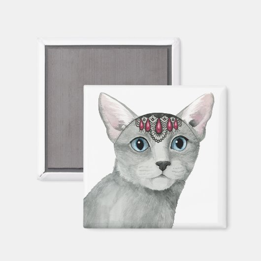 Aimant Downton Cat | Bijoux (Recto/Verso)