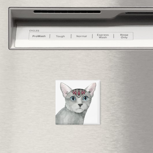 Aimant Downton Cat | Bijoux (In Situ (Lave-vaisselle))