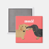 Aimant Doxie Câlin (Recto/Verso)