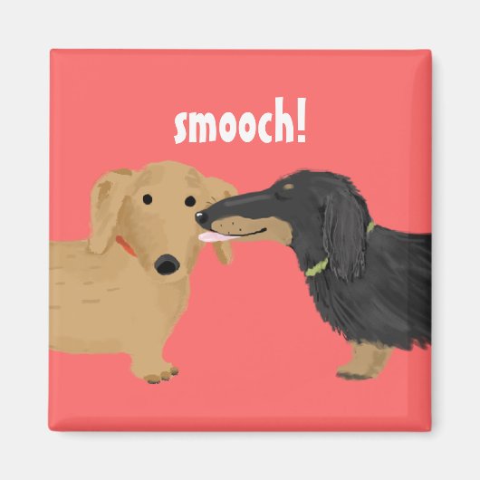 Aimant Doxie Câlin (Devant)