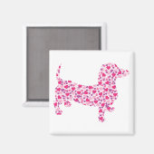 Aimant DOXIE-Coeurs (Recto/Verso)