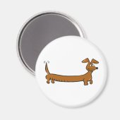 Aimant Doxie Dachshund (Recto/Verso)