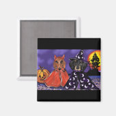 Aimant Doxie Halloween (Recto/Verso)