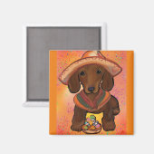 Aimant Doxie Rouge (Recto/Verso)