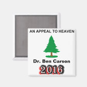 Aimant Dr Ben Carson 2016 - Un Appel Au Ciel (Recto/Verso)