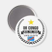 Aimant DR Congo (Recto/Verso)