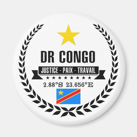 Aimant DR Congo (Devant)