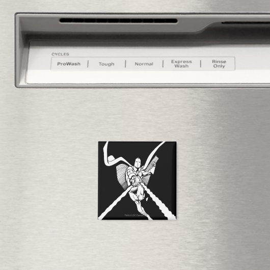 Aimant Dr Fate Magic Outline (In Situ (Lave-vaisselle))