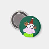 Aimant Dr. LeBrick Bah Humbug Noël (Recto/Verso)
