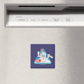 Aimant Dr Seuss | Cat in the Moon Outer Space Graphic (In Situ (Lave-vaisselle))