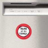 Aimant Dr Seuss | Chose 1 Chose 2 - Maman de toutes chose (In Situ (Lave-vaisselle))