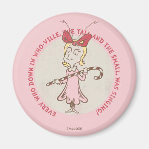 Aimant Dr. Seuss Grinch Cindy-Lou Who - Citation Mign