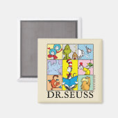 Aimant Dr. Seuss | Histoires Graphiques (Recto/Verso)