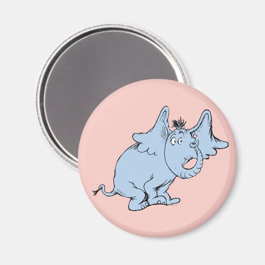 Aimant Dr Seuss | Horton côté (Recto/Verso)