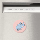 Aimant Dr. Seuss | Horton Vue de côté (In Situ (Lave-vaisselle))